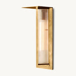 Dolenne Louvered Crystal Wall Sconce
