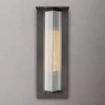 Dolenne Louvered Crystal Wall Sconce