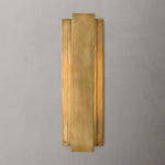Dolenne Louvered Crystal Linear Wall Sconce