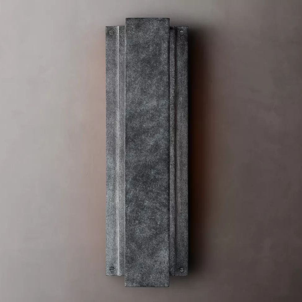 Dolenne Louvered Crystal Linear Wall Sconce