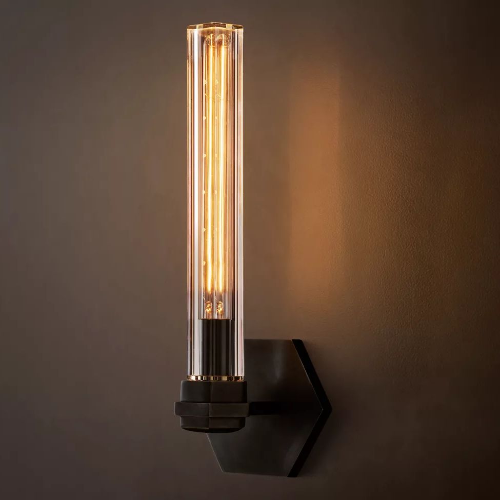 Demeris Precision Crystal Wall Sconce