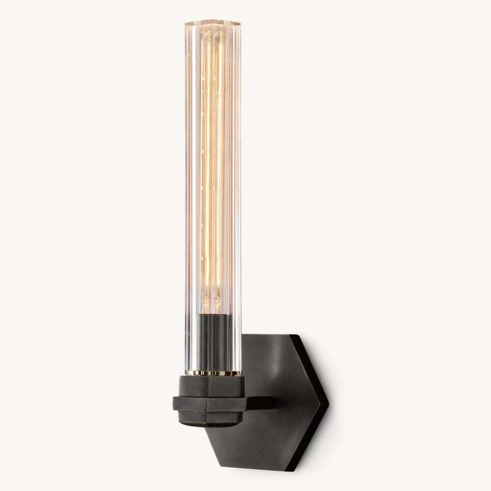 Demeris Precision Crystal Wall Sconce
