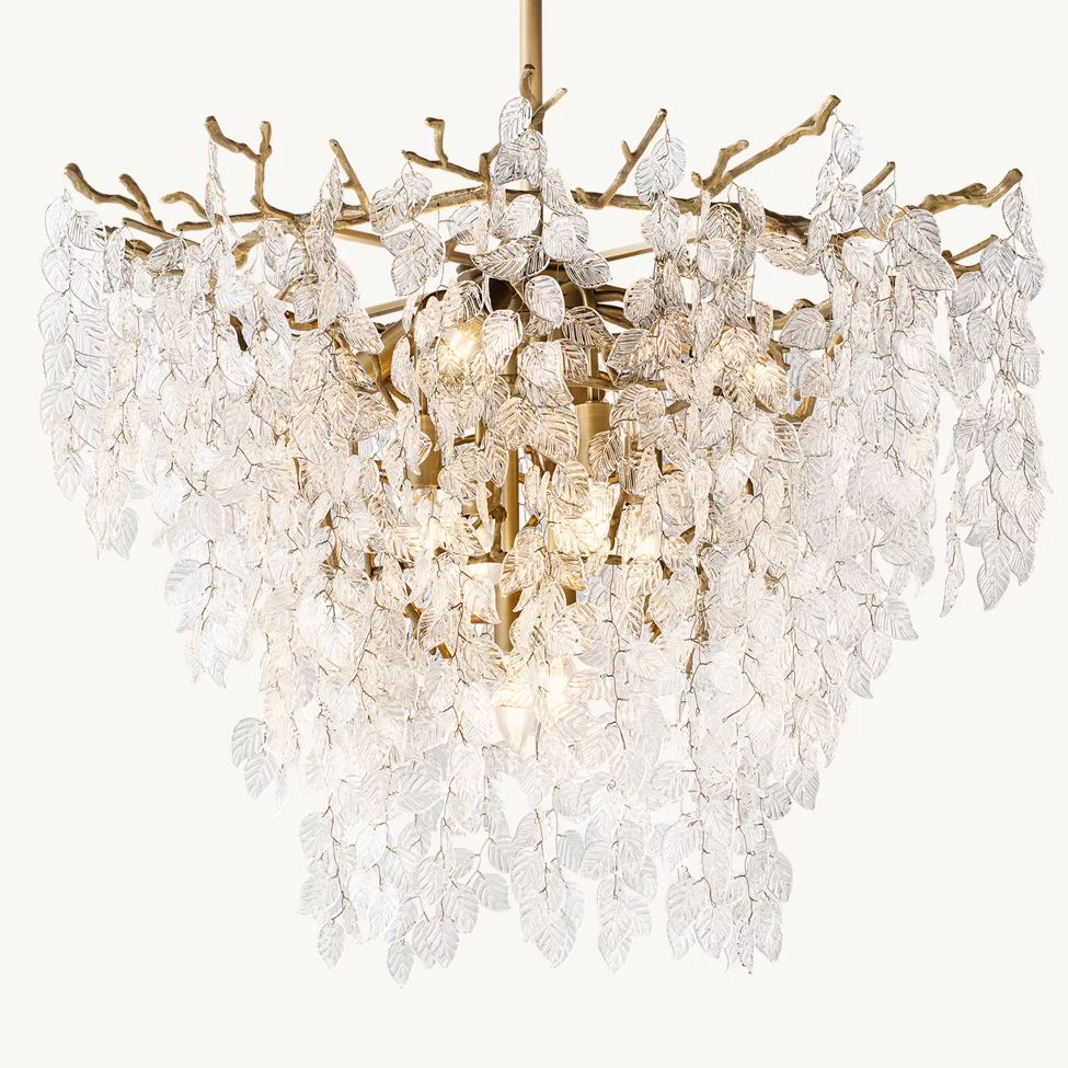 Arlissea Branching Glass Round Chandelier
