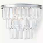 Almerex Structured Crystal Wall Sconce