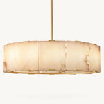 Blairon Alabaster Plane Round Chandelier