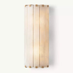 Blairon Alabaster Plane Wall Sconce