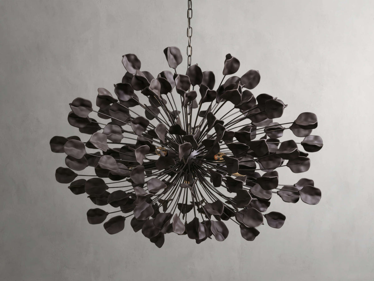 Lunaria Hushed Bloom Round Chandelier