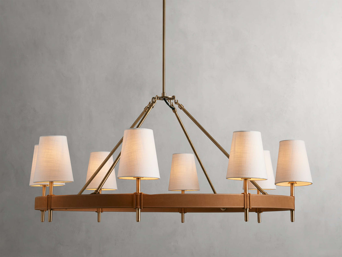 Hastings Vintage Crafted Round Chandelier