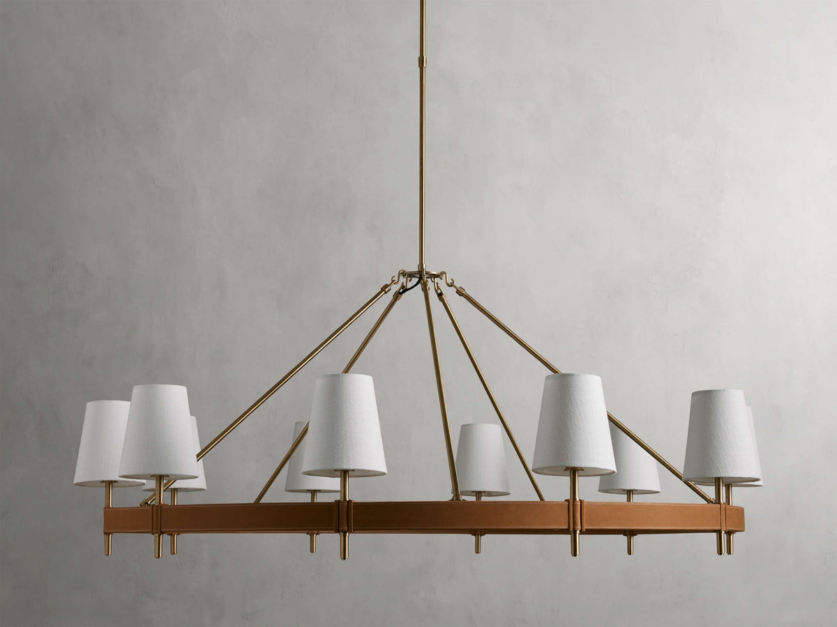 Hastings Vintage Crafted Round Chandelier