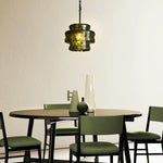 Ghiaccio Textured Glass Pendant Light