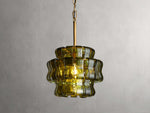 Ghiaccio Textured Glass Pendant Light