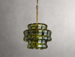 Ghiaccio Textured Glass Pendant Light