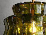 Ghiaccio Textured Glass Pendant Light