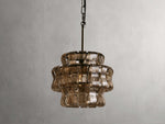 Ghiaccio Textured Glass Pendant Light