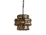 Ghiaccio Textured Glass Pendant Light
