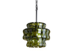 Ghiaccio Textured Glass Pendant Light