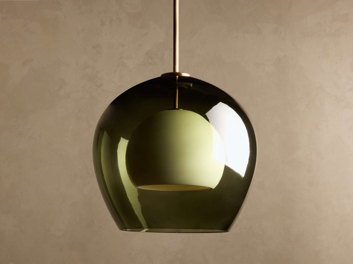 Romy Porcelain Glow Pendant Light