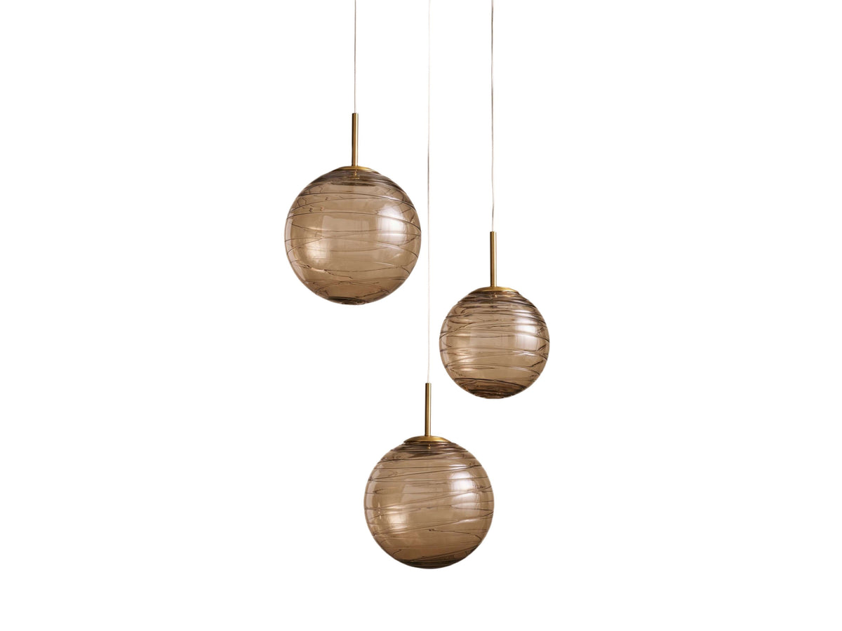 Casen Artisanal Glass Round Chandelier