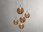 Casen Artisanal Glass Round Chandelier