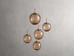 Casen Artisanal Glass Round Chandelier