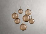Casen Artisanal Glass Round Chandelier