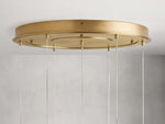 Casen Artisanal Glass Round Chandelier