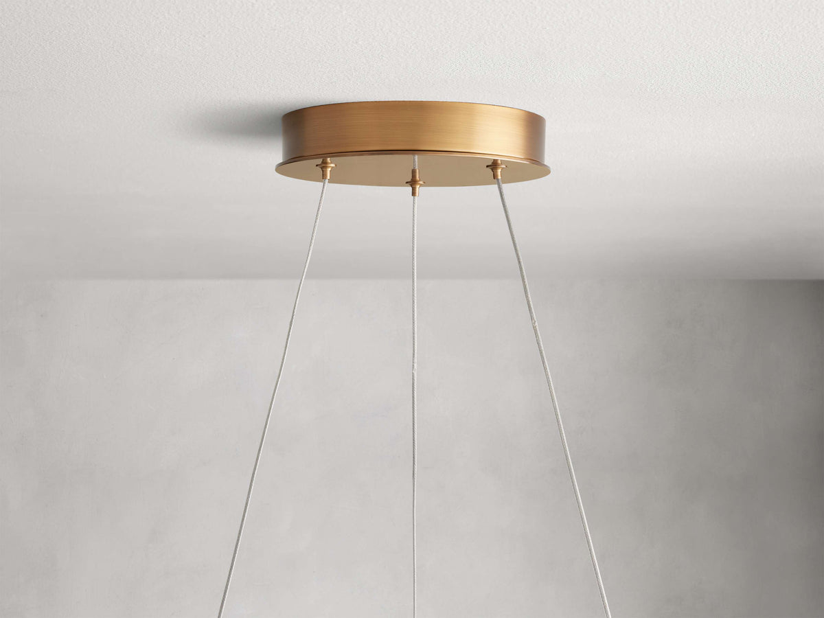 Lyla Floral Whisper Round Chandelier