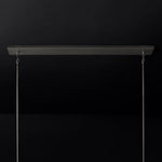 Fontanelle Vintage Glow Linear Chandelier 54"