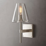 Fulham Tapered Glass Wall Sconce