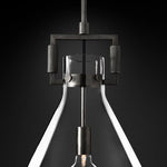 Machinist Glass Funnel Pendant Light