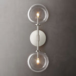 Lucelle Glass Globe Linear Wall Sconce