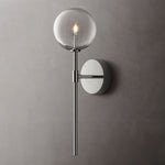 Lucelle Glass Globe Wall Sconce
