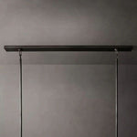 Beckman Framed Glass Rectangular Chandelier 54"