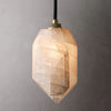 Harlow Faceted Calcite Pendant Light