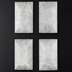 Harlow Faceted Calcite Triple Wall Sconce