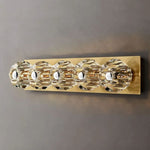 Boule De Radiant Crystal Linear Wall Sconce