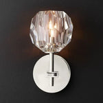 Boule De Radiant Crystal Short Wall Sconce