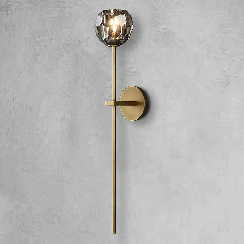 Boule De Radiant Crystal Grand Wall Sconce