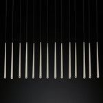Aquitaine Faceted Cluster Linear Chandelier 72"