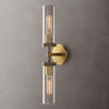 Lambert Cylindrical Glass Double Wall Sconce