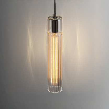 Vallon Channel Glass Pendant Light