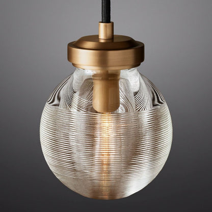 Pearl Carved Inciso Pendant Light