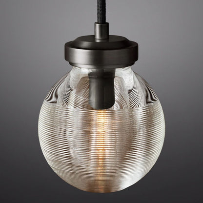 Pearl Carved Inciso Pendant Light