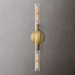 Cannele Ribbed Glass Wall Sconce