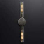 Cannele Ribbed Glass Wall Sconce