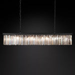 Rhys Beveled Prism Linear Chandelier 60"