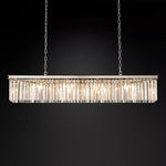 Rhys Beveled Prism Linear Chandelier 60"