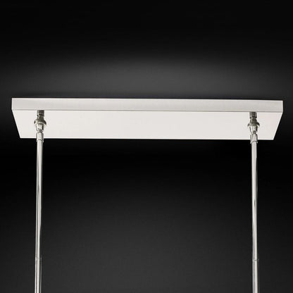 Boule De Radiant Crystal Double Linear Chandelier 60"