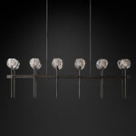 Boule De Radiant Crystal Double Linear Chandelier 60"