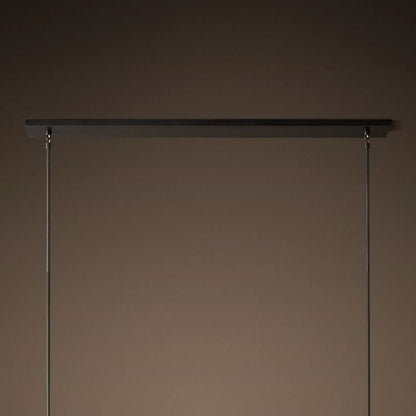 Boule De Radiant Crystal Linear Chandelier 48"